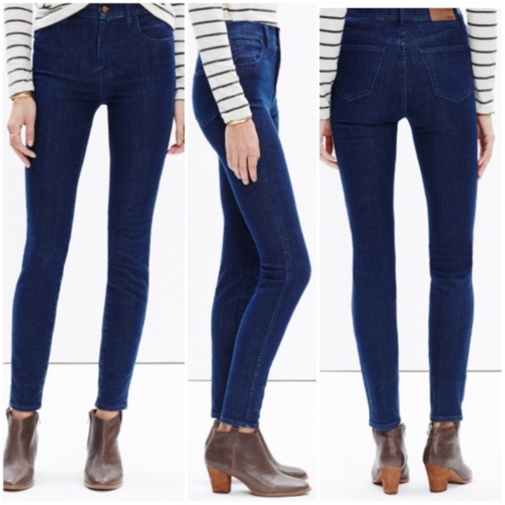 MADEWELL 10" High Riser Skinny Skinny Jeans sz 28